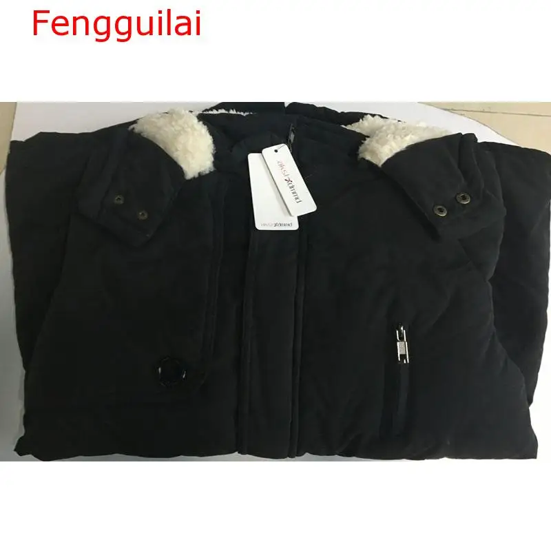 

Fengguilai Large Size 100KG Parka 2019 New Winter Women Hooded Padded Jacket Coat Cashmere Warm Jackets And Coats Female