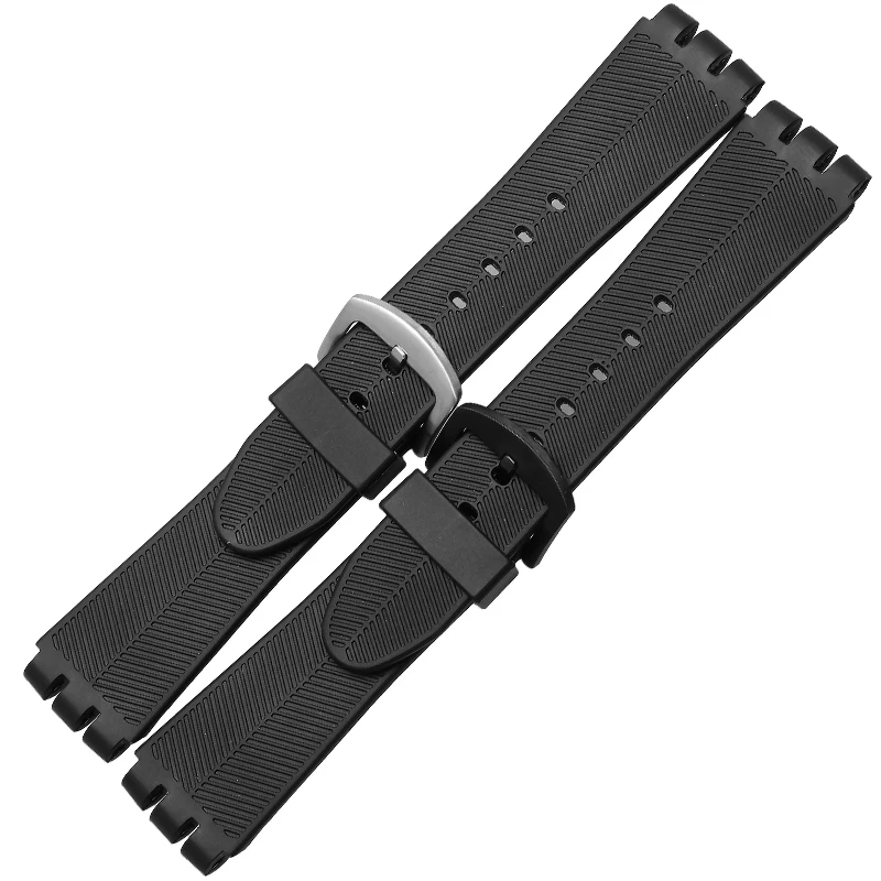 Новинка! Ремешок силиконовый для часов водонепроницаемый резиновый браслет Swatch