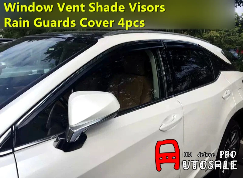 Для LEXUS RX200t RX450h 2016 полный комплект 4 шт. оконные вентиляционные затеняющие