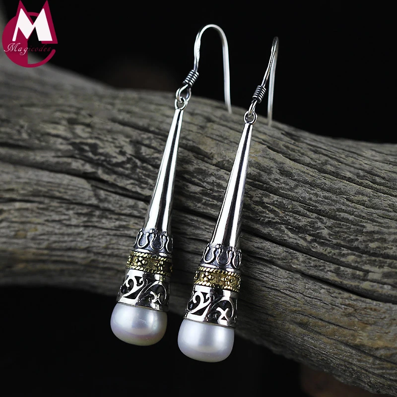 Женские серьги из серебра 100% пробы в этническом стиле|earrings ethnic|earrings forearrings for women |