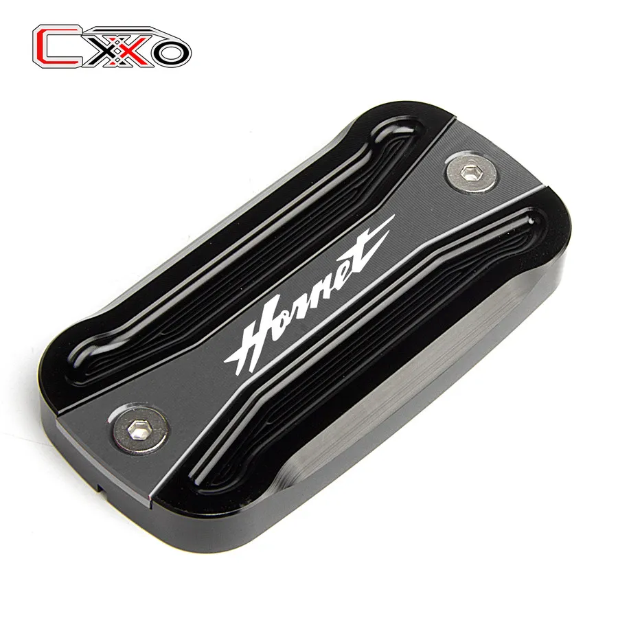 hornet titanium Логотип CBR/Hornet Тормозная жидкость Крышка Резервуара Кепки для Honda CBR1000RR CBR600RR sliverwing 400 600 CBR600F Hornet 600 900 сертификатом от сертификационной 600F - Цвет: hornet titanium