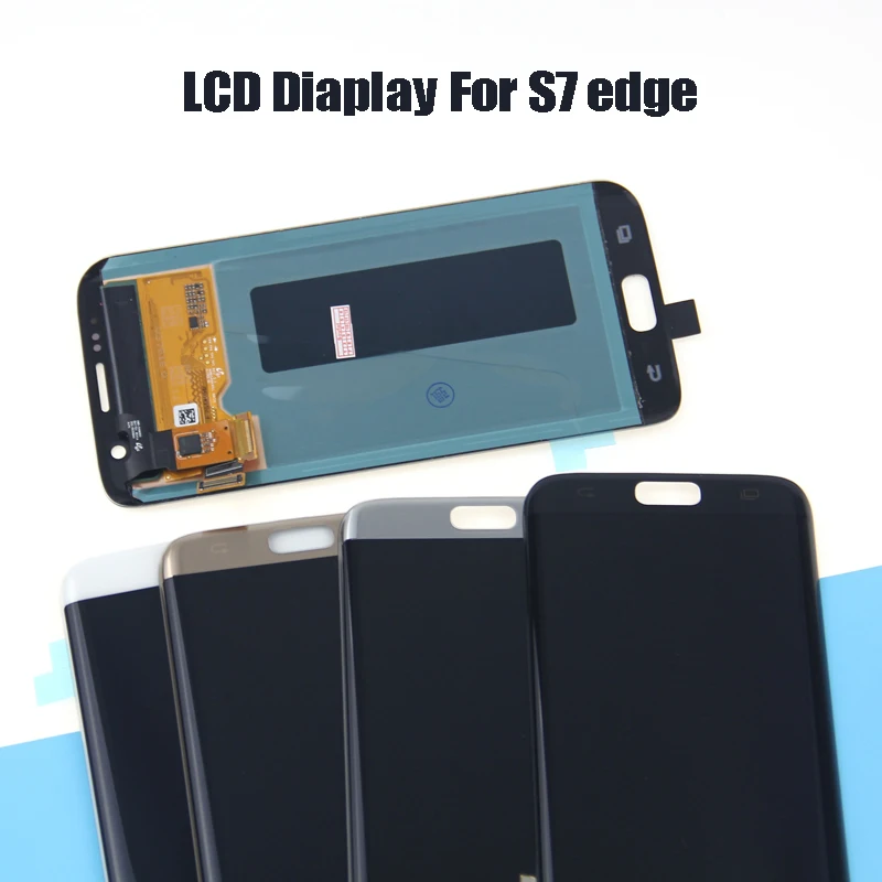 G935f lcd For Samsung Galaxy S7 Edge G935 G935F Lcd Display Touch Screen Digitizer s7 edge Super AMOLED | Мобильные телефоны и