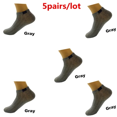 Gray Socks S0502 DEWBEST, носки из мериносовой шерсти, Новинка осени, мужские носки, шерстяные носки, тапочки,, носки, 5 пар/лот, S0502 - Цвет: Gray Socks S0502