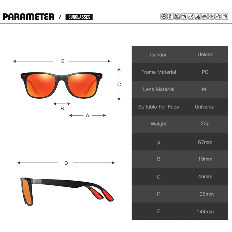 2019 поляризованные солнцезащитные очки мужские для вождения женщин ретро