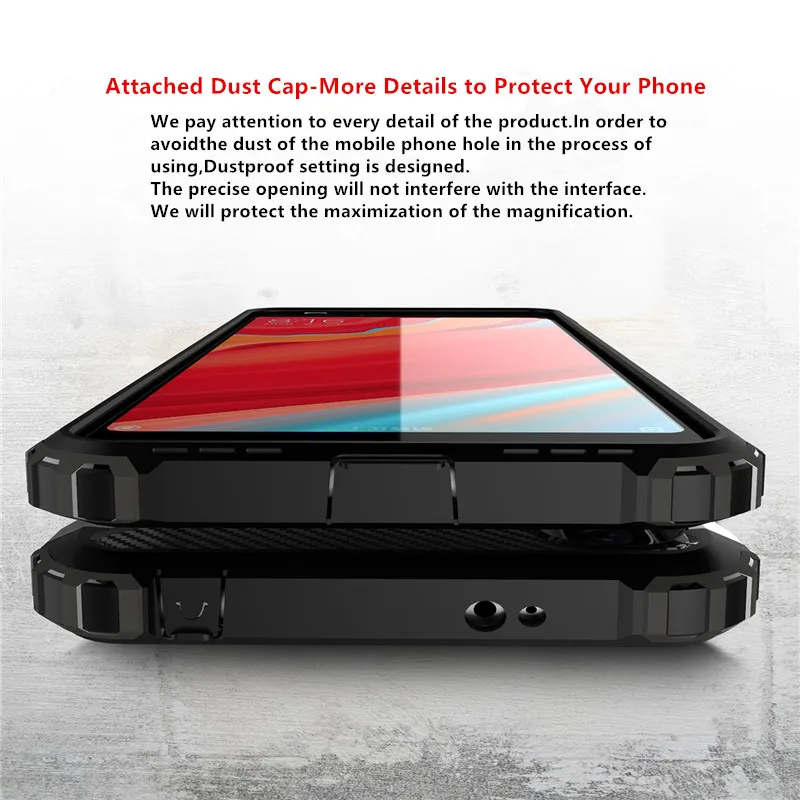 Hybrid Shockproof Armor Phone Back Case for Xiaomi Redmi 6A 6 S2 5A 4A 5 Plus Note Pro 4 4X Hard Rugged Impact Cover Fundas |