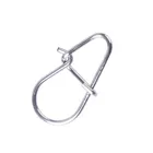 Rompin 30 шт.пакет широкий крючок из нержавеющей стали, быстрый зажим, защелка, безопасные защелки, соединитель для рыболовного крючка