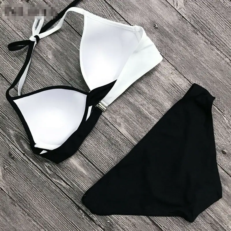 Бюстгальтер с мягкими чашечками и бикини 2019 женский сексуальный купальник
