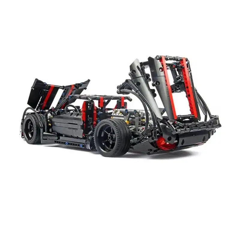 XingBao 07003 создатели MOC TECHNIC серии автомобилей 2015 Assassin X19 строительные блоки игрушки