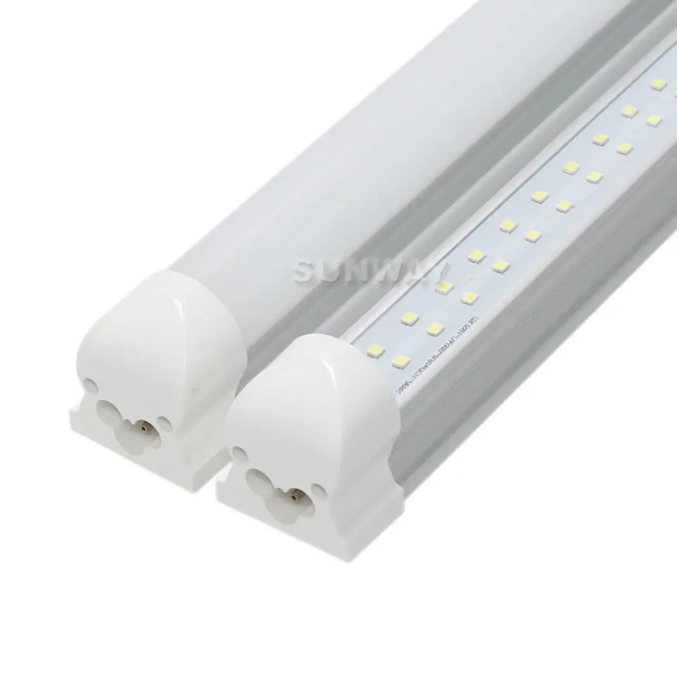 CNSUNWAY LED интегрированная трубка светодиодный лампа/свет 2ft 18 Вт T8 люминесцентные лампы AC85-265V Высокое качество 60 см 24 ''лампа Прямая с фабрики 50 шт