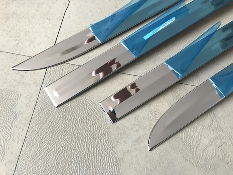 4 шт. накладки из нержавеющей стали для Mitsubishi ASX 2013 2014 2015|side body molding|body trimtrim cover |