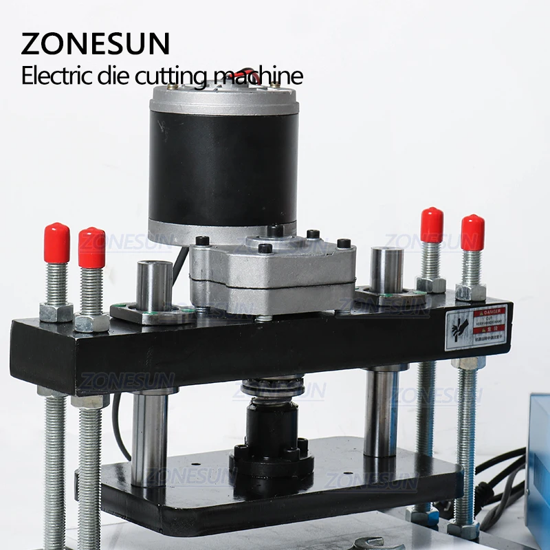 ZONESUN 26x15 см электрическая машина для высечки кожи фотобумага ПВХ/Эва лист форма
