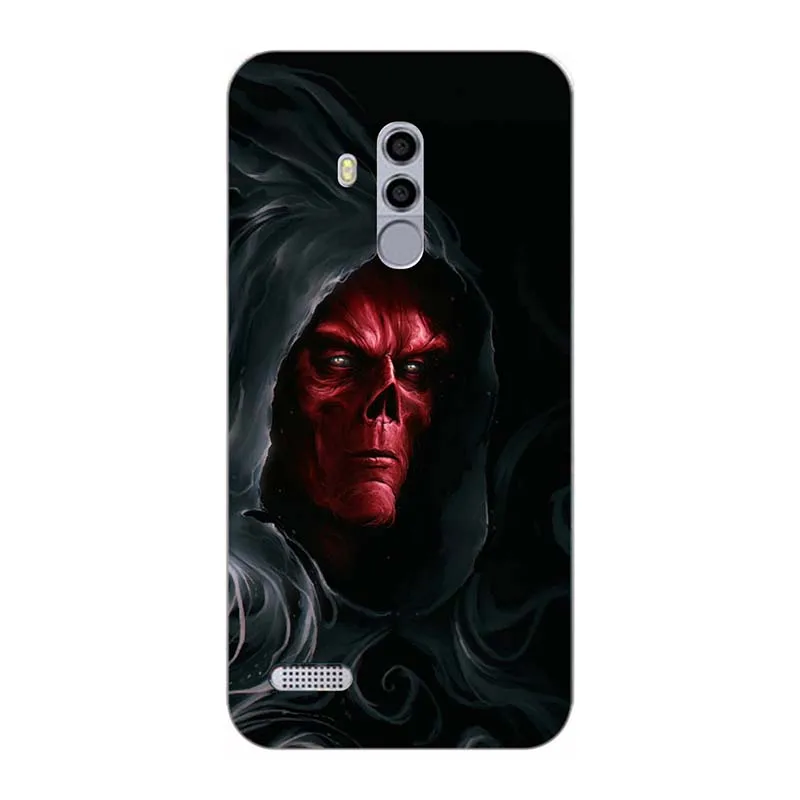 A308 Модный мягкий из высокотемпературного полиуретана чехол для телефона Leagoo T8S силиконовый чехол ТПУ задняя крышка для Coque Leagoo T8S кожаный чехол с цветочным принтом - Цвет: A308