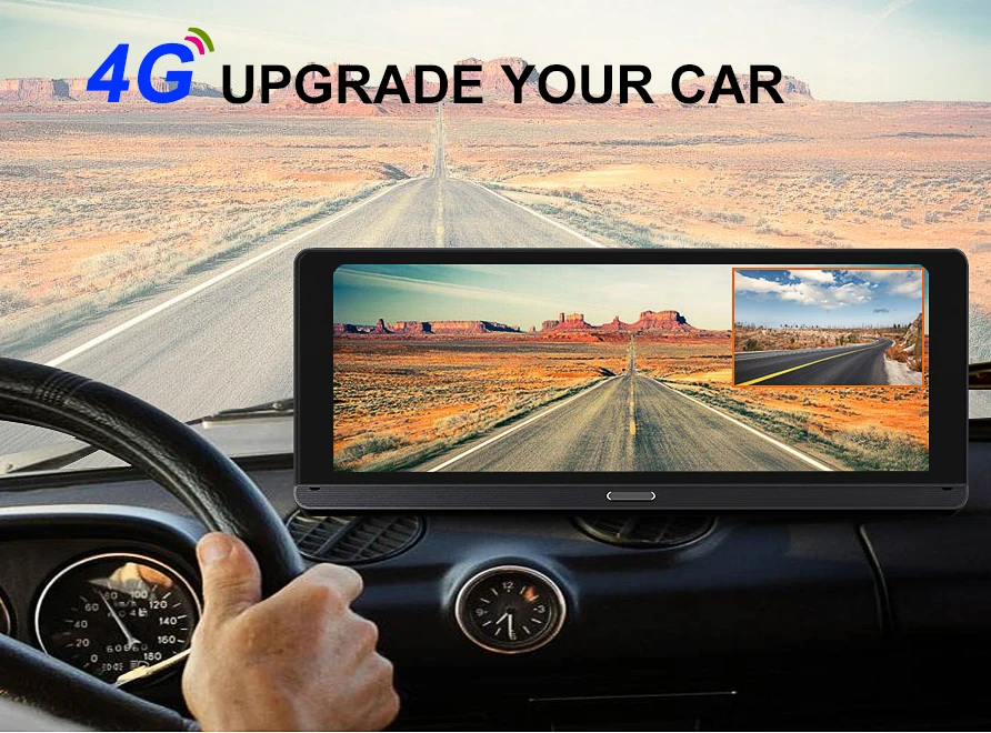 4G Android автомобильный видеорегистратор " FHD 1080P ADAS Dash Cam камера видео рекордер Авто регистратор Dashcam gps