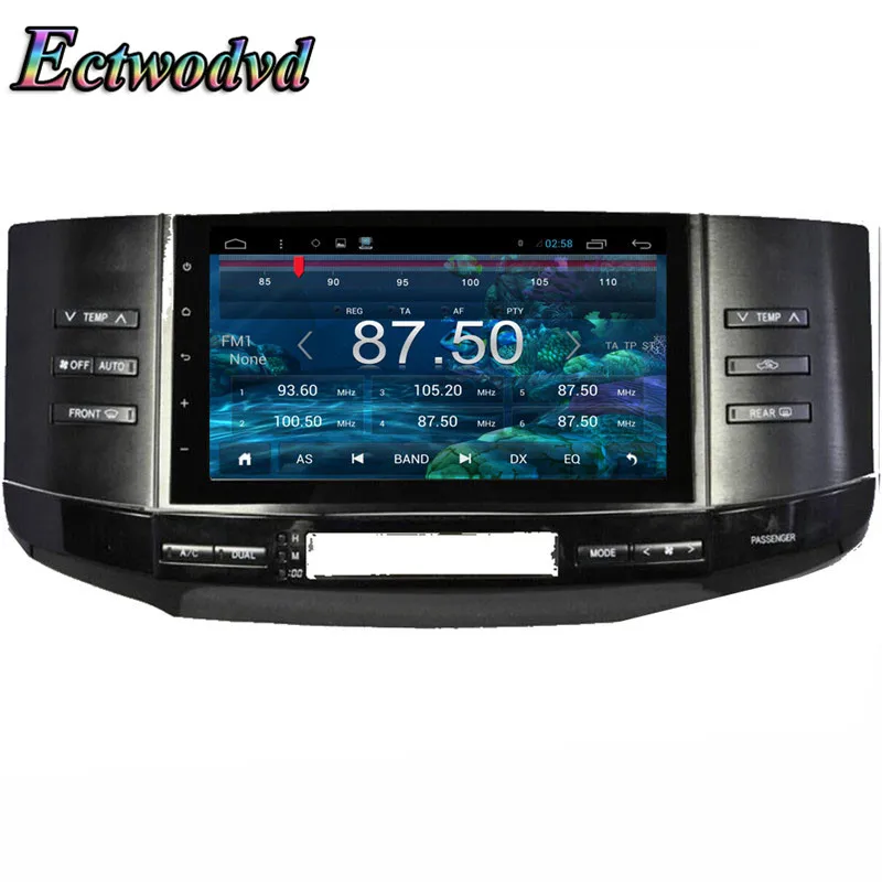 Ectwodvd 9 дюймов Восьмиядерный Android 8 1/четырехъядерный 7 1 автомобильный DVD gps для Toyota