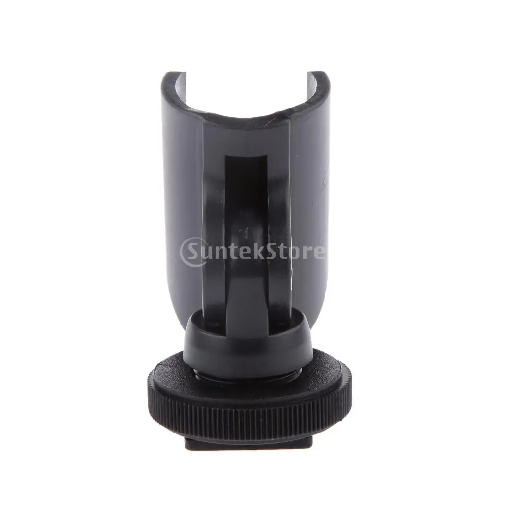 Гибкая подставка для микрофона с резьбой пластиковый зажим держатель Крепление