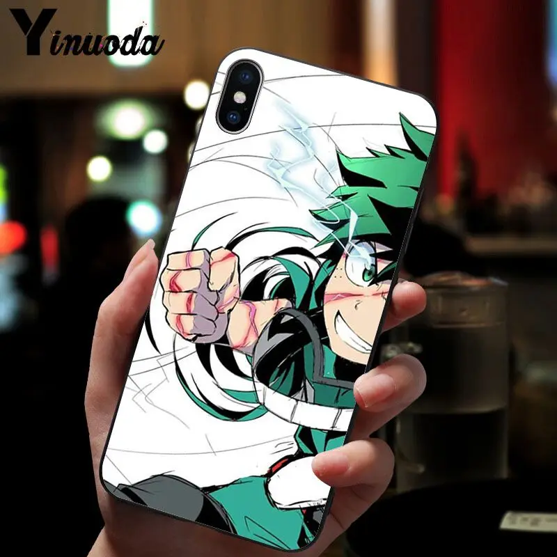 11pro MAX my hero academic чехол для iPhone X XS 6 6s 7 7plus 8 8Plus 5 5S SE XR|Чехлы-накладки| |