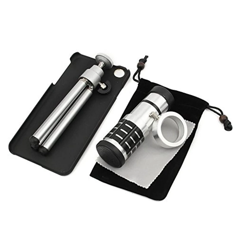 Алюминиевый телескоп ORBMART 12X с оптическим зумом объектив камеры для iPhone 6 6s Plus
