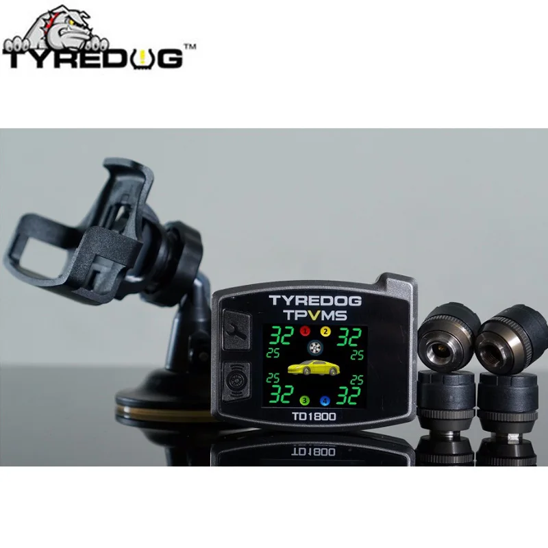Tyredog Беспроводной шины Давление мониторинга Системы td1800 4 внешних датчиков