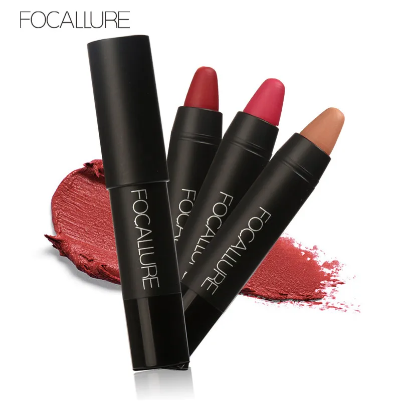 Focallure Matte Губная помада Косметика Водонепроницаемый Блеск для губ