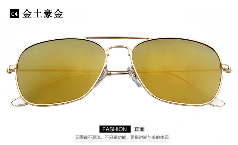 LVVKEE модные поляризационные солнцезащитные очки в металлической оправе