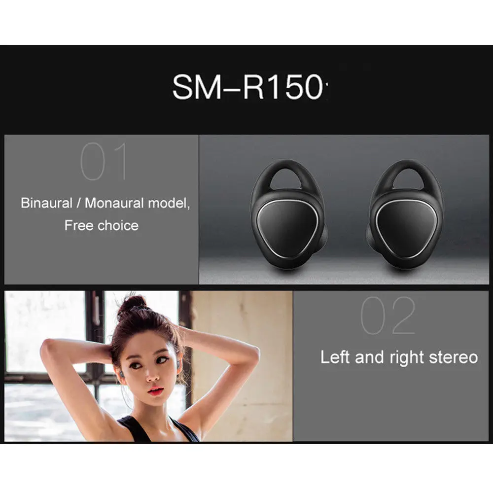 Bluetooth наушники беспроводные True Mini Twins стерео гарнитура V4.1 со встроенным