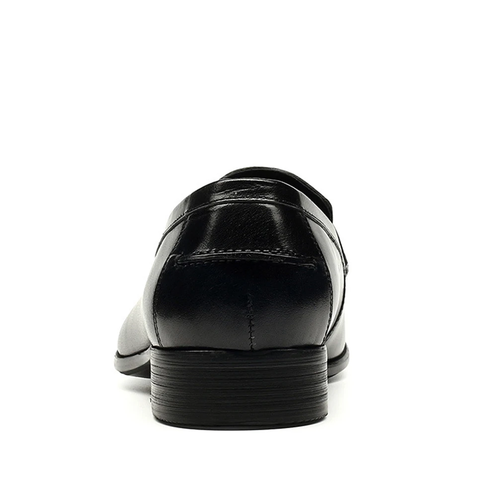 Sipriks/Классические Мужские модельные туфли без шнуровки лоферы с острым носком в