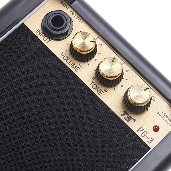 Electric Amplifier for Guitar Amp Speaker 5W with 6.35mm Input 1/4 Inch Headphone Output Supports Volume Tone Adjustment | Спорт и