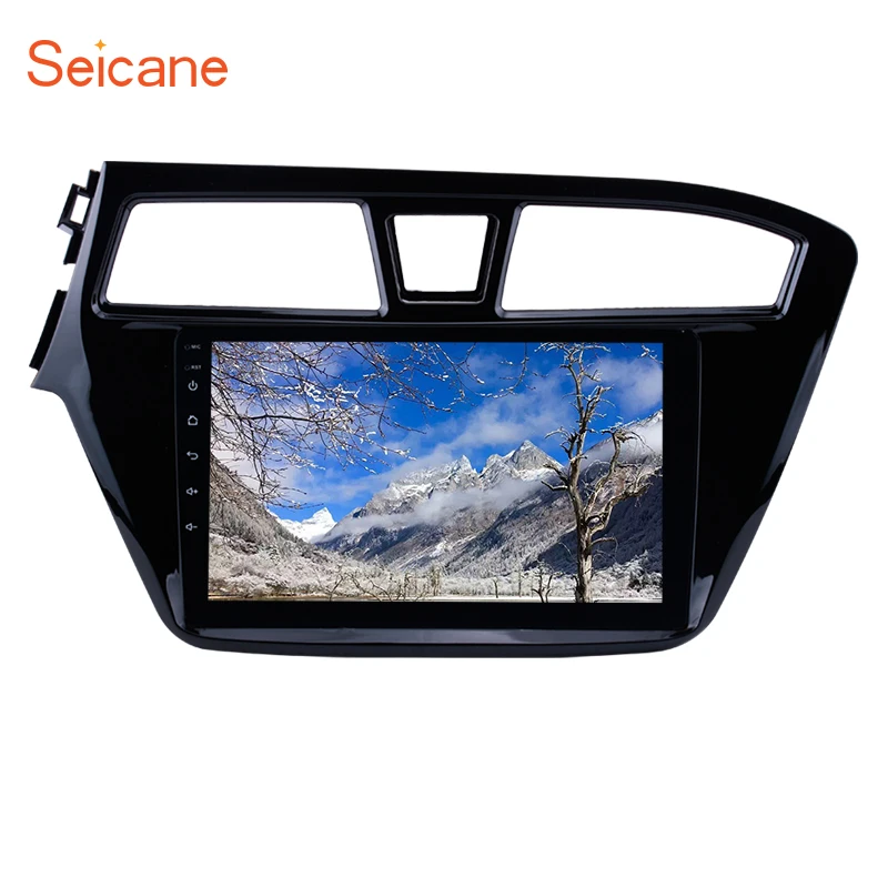 Seicane Navi Android 9 0 HD &quotGPS автомобильный радиоприёмник для HYUNDAI I20 2014 2015 левый руль 2Din
