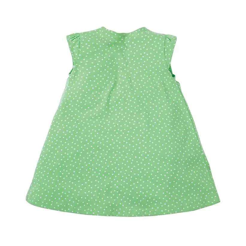 Little maven/Новинка года; летняя одежда для маленьких девочек; Брендовое платье; Детские хлопковые платья без рукавов с леопардовым принтом и фруктами; платья без рукавов с набивным рисунком