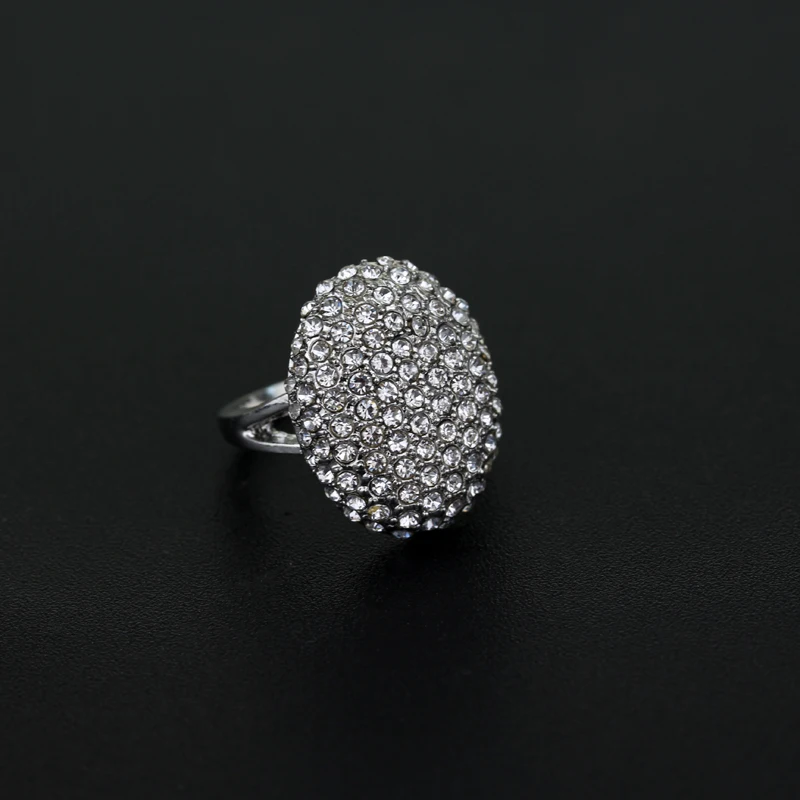 

MQCHUN 1 Pc Fashion Stylish Women Lady Jewelry Vampire Twilight Bella Crystal Ring Engagement Wedding Ring For Birthday XmasGift