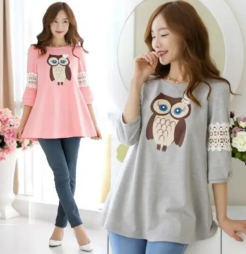Maternity clothes New fashion Maternity Dresses Casual Faux Maternity Clothing Clothes tops For Pregnant Women