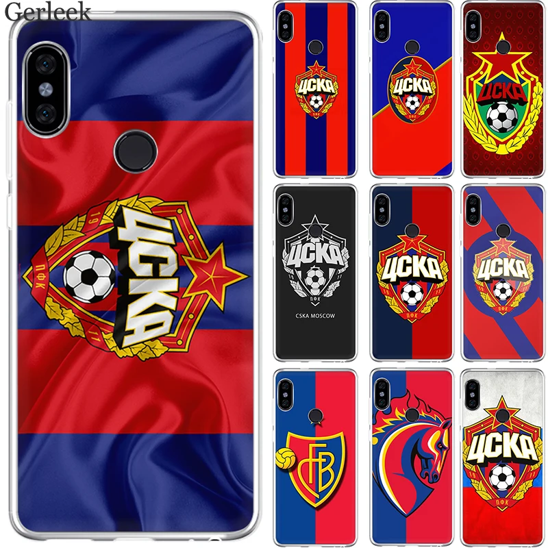 Жесткий Чехол для мобильного телефона Desxz ЦСКА МСК клуб Xiaomi Mi 5 5S 6 8 9 A1 A2 5X 6X Mix 2S F1 Lite