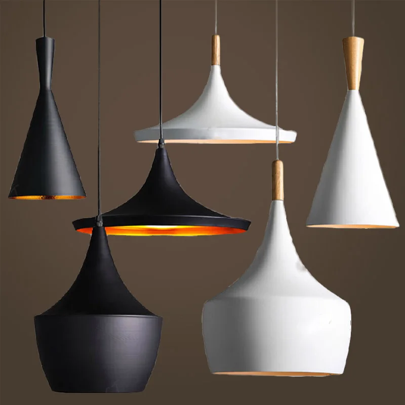 Свободный подвесной светильник ABC (высокий толстый и широкий) Медный Подвесной