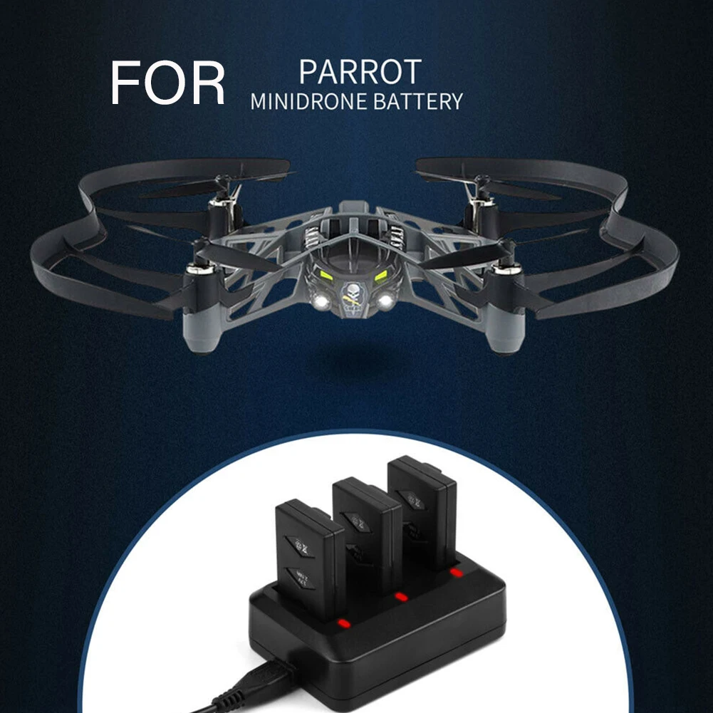 Беспилотный защитный черный Li po батареи зарядное устройство набор пластиковый