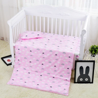 

Promotion! 3PCS New Arrive cotton kids baby bedding set customized for newborn girls and boys,Duvet Cover/Sheet/Pillow Cover,