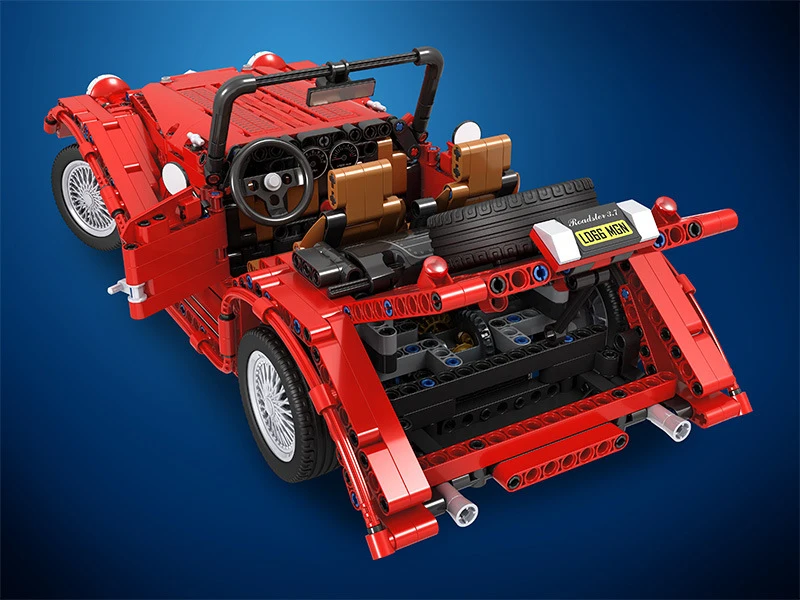 Jalopy Roadster Classic Car Creator Expert Technic строительные блоки кирпичи подходят для города DIY игрушки подарки для детей мальчиков дети