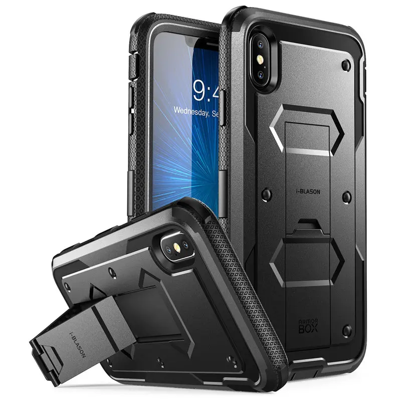 Для iphone Xs Max Чехол i-Blason Armorbox полный корпус сверхмощный ударопрочный чехол со