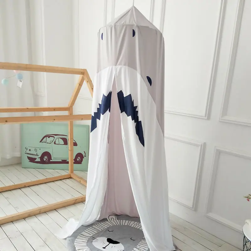 Новинка 2019 детская кровать с навесом покрывало москитная сетка занавески