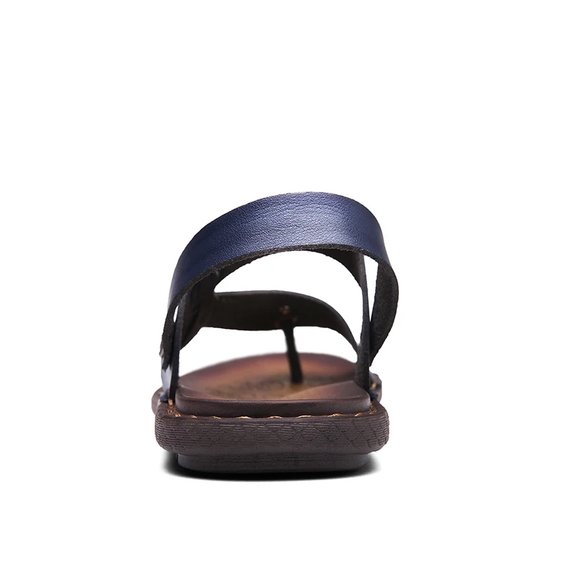 SEGGNICE Men Sandals Genuine Split Leather Beach Brand Casual Shoes Flip Flops Slippers Sneakers Summer | Обувь