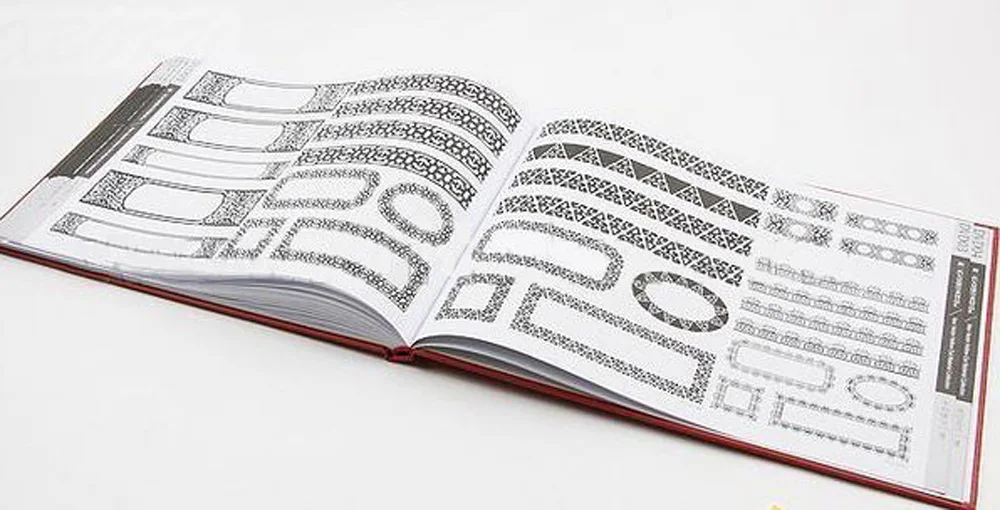 Новая коллекция векторных пустотелых материалов книги |