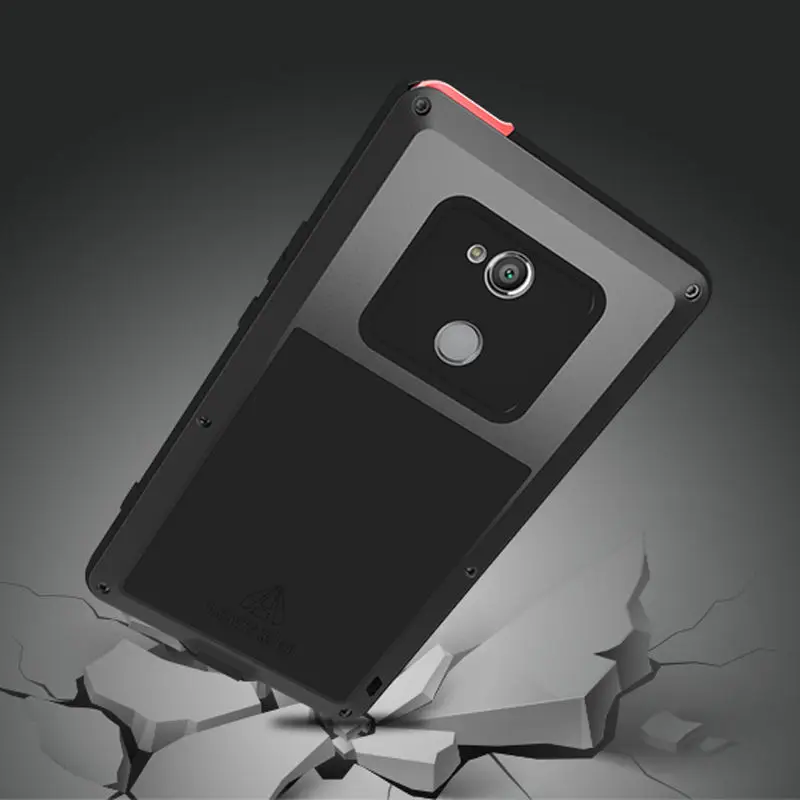 Aluminum Metal Case For Sony Xperia Xa2 ultra &amp Gorilla Glass Full Body Protective Heavy Duty Shockproof Ultra |