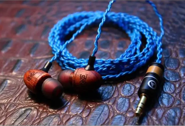 Пользовательские деревянные наушники diy IE8 наушники|earphone replacement|earphone organizerearphone