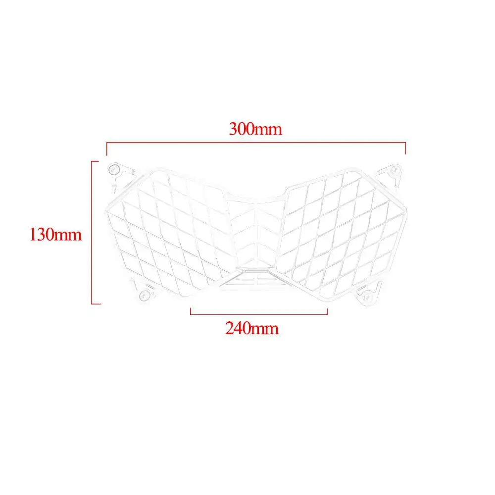 Motorcycle Headlight Grille Light Cover Protective Guard Aluminum Alloy for Triumph TIGER 1200XC EXPLORER 12-17 | Автомобили и