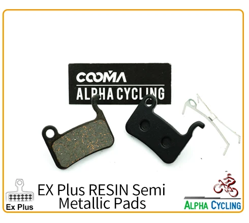 Тормозные колодки COOMA для SHIMANO XTR M975 M966 M965 Saint M800 Deore XT M776 M775 M765 SLX M665 дисковый тормоз 1