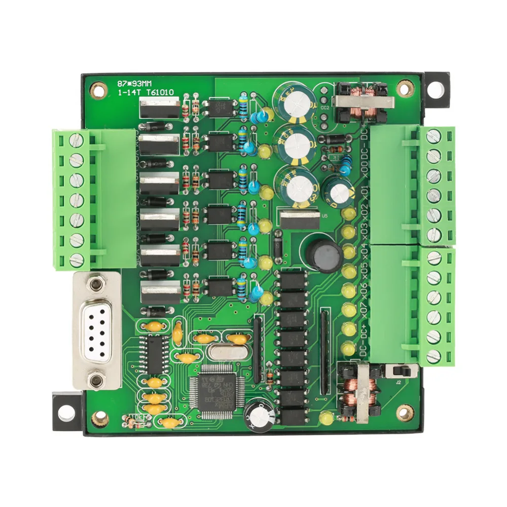 FX1N 14MT 24VDC контроллер двигателя PLC промышленная плата управления программируемый