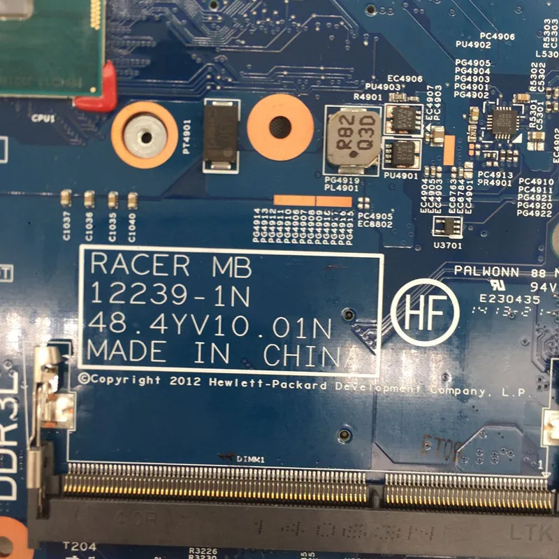 Для Probook 430 G1 Материнская плата ноутбука 751877-001 753626-601 12239-1N 48.4YV10.01N с SR1EK I3-4005U