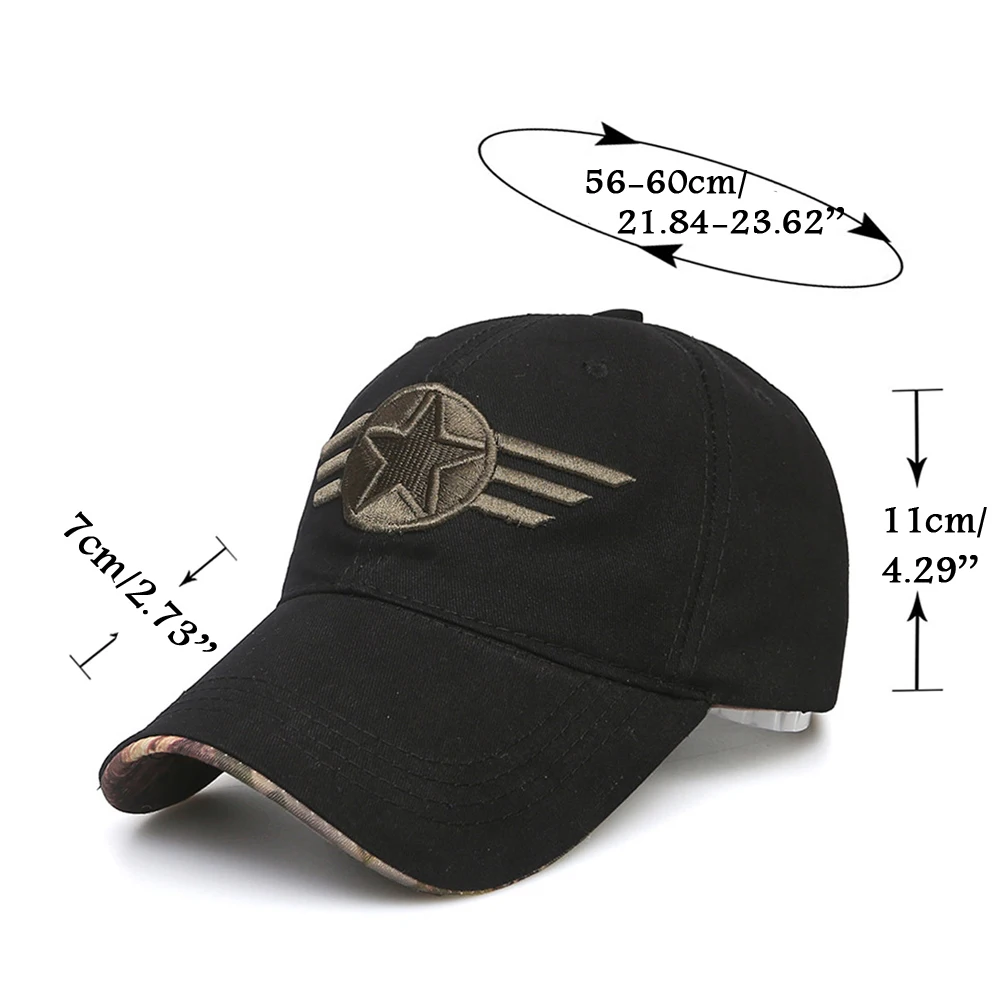 Кепки для занятий спортом на открытом воздухе с камуфляжным принтом бейсбольные