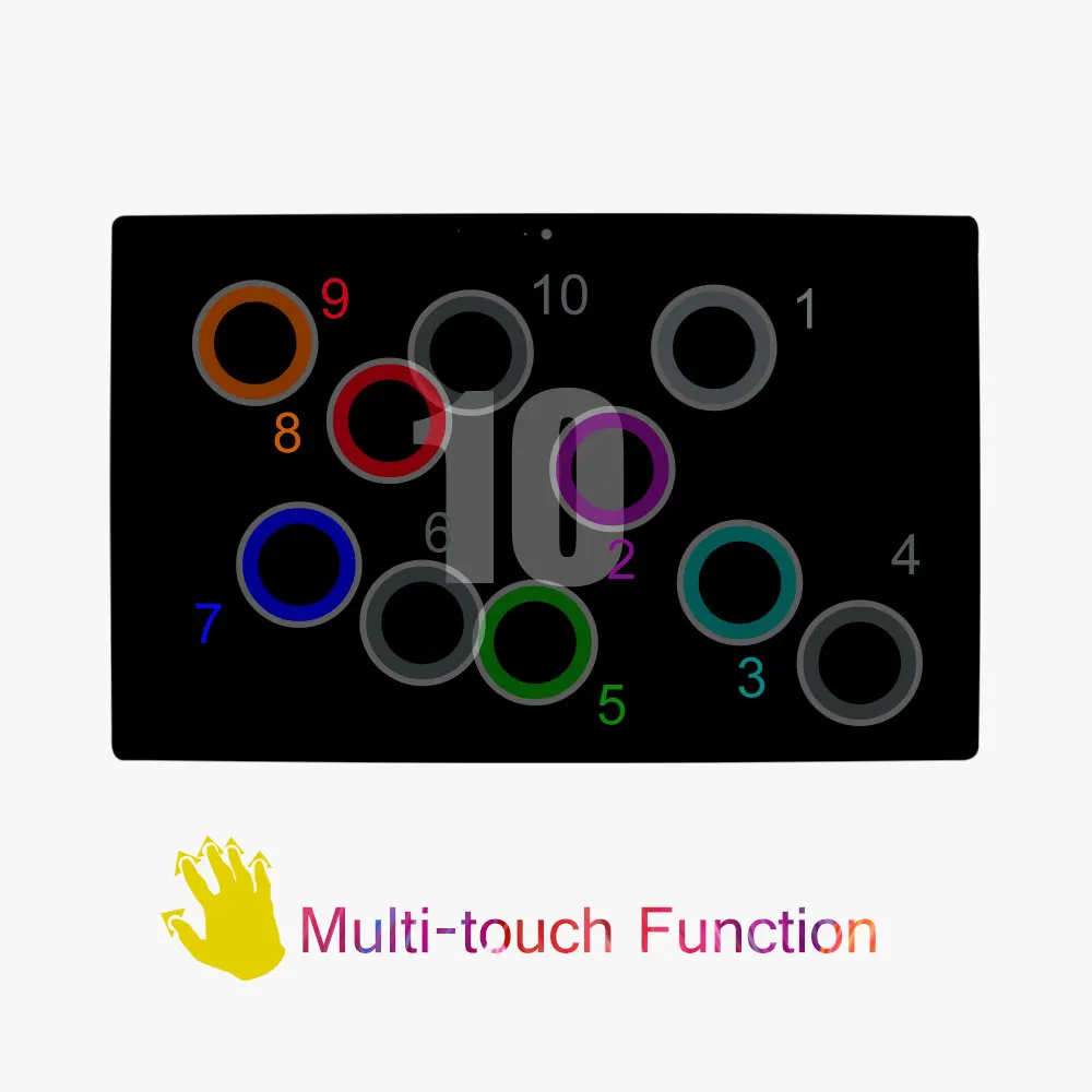 SRJTEK 10 6 ЖК дисплей для Microsoft Surface RT 1 1516 RT1 2012 первый сенсорный экран дигитайзер