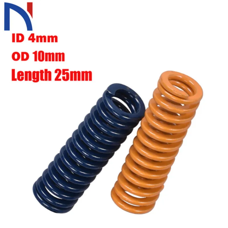 

5Pcs 3D Printer Springs Motherboard Compression Springs OD 10mm 25mm for Creality CR-10 10S S4 Ender 3 Heatbed Bottom Connect