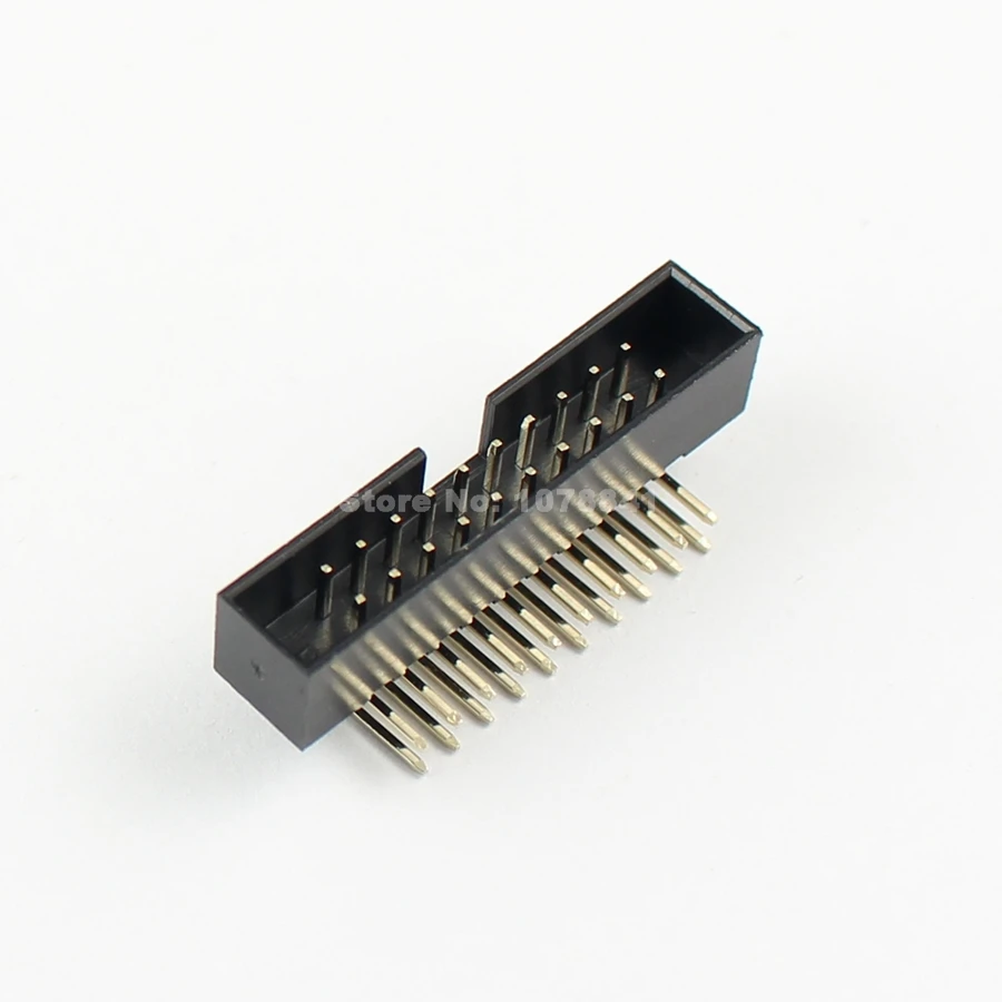 10 шт 2 мм 2x10Pin 20-контактный разъем правый угол &quotпапа&quot в кожух IDC заголовки